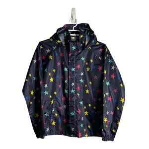 Mountain Warehouse Girl's Pakka Stars Navy Waterproof Jacket